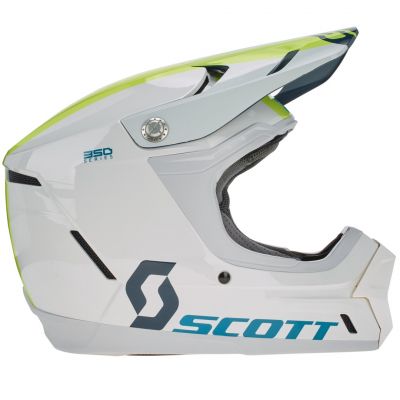 SCOTT 350 Evo Plus Track ECE Helmet Blue/Teal